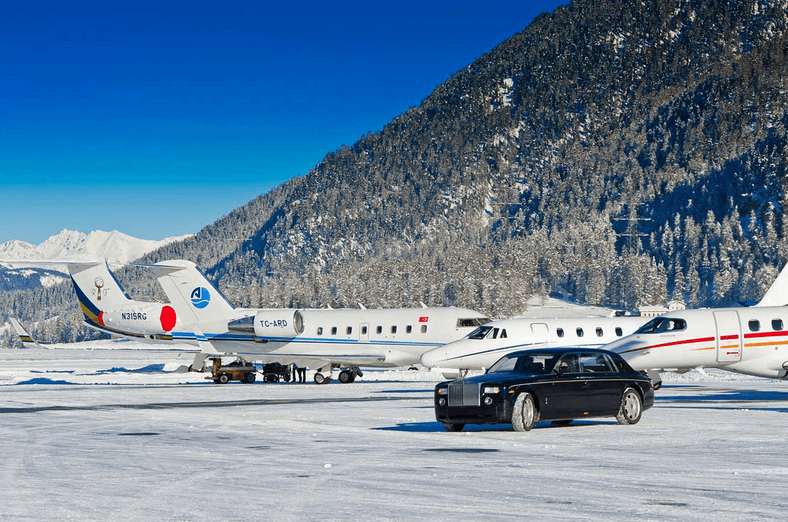 Winter destinations with Private-Jets-Hire.com
