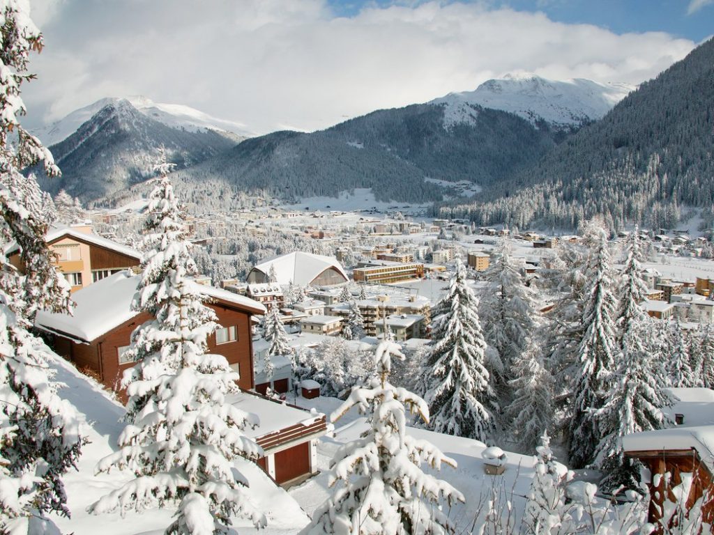 Davos Switzerland ski resort